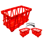 EGG CRATE REVERSE STACK VIRGIN