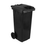 BIN WHEELIE BLACK